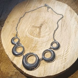 3pcs silver necklaces new!